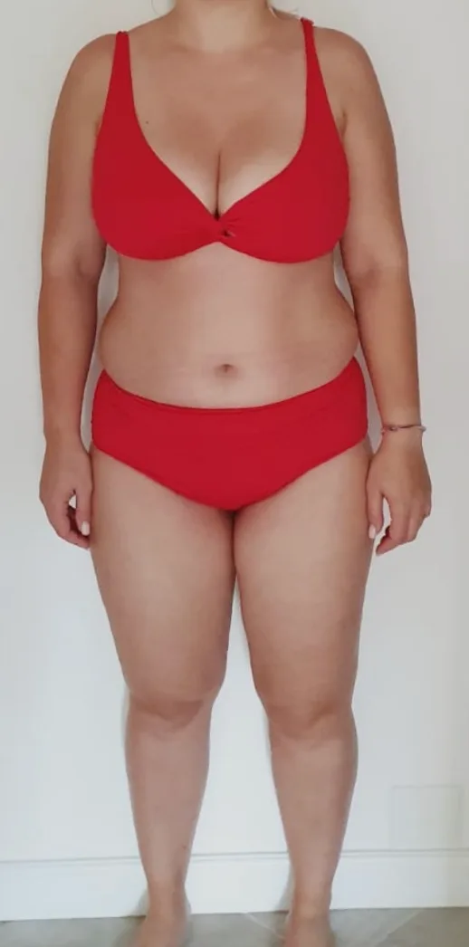 Adina, înainte de programul NEW BODY