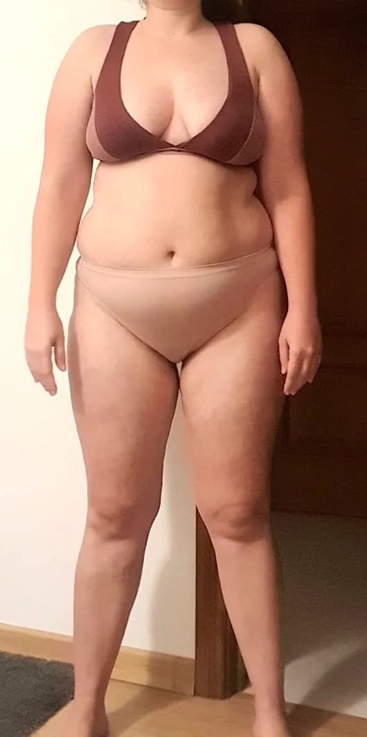 Maria, înainte de programul NEW BODY
