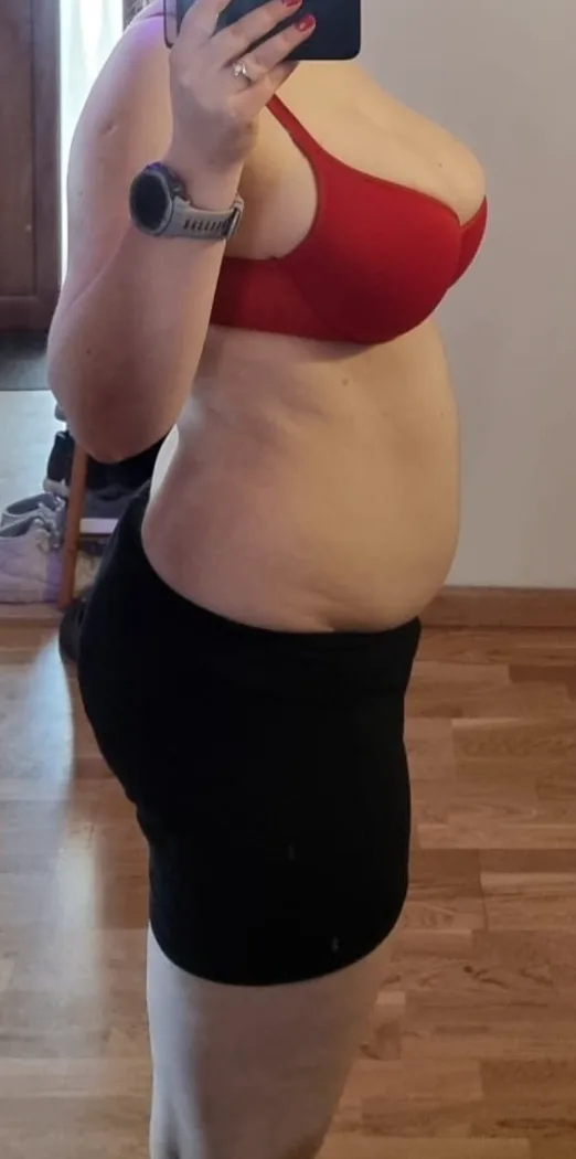 Mihaela, înainte de programul NEW BODY